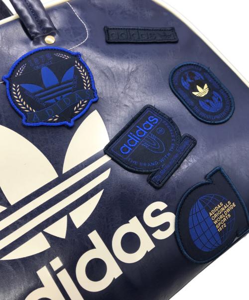 adidas（アディダス）adidas (アディダス) ラージ ボウリングバッグ ブルーの古着・服飾アイテム