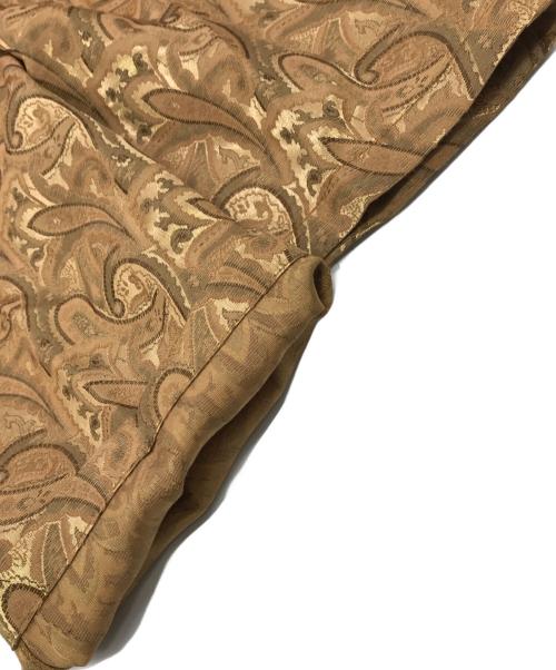 HELLRAZOR（ヘルレイザー）HELLRAZOR (ヘルレイザー) ペイズリージャガードパンツ ゴールド サイズ:Sの古着・服飾アイテム