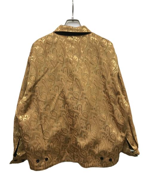 HELLRAZOR（ヘルレイザー）HELLRAZOR (ヘルレイザー) PLAYERS JACKET ゴールド サイズ:Mの古着・服飾アイテム