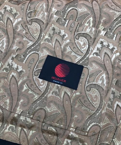 HELLRAZOR（ヘルレイザー）HELLRAZOR (ヘルレイザー) PLAYERS JACKET ゴールド サイズ:Mの古着・服飾アイテム