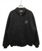 auburnオーバーン）の古着「スタジャン」｜ブラック
