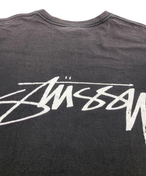stussy（ステューシー）stussy (ステューシー) サ-ファープリントTシャツ ブラック サイズ:Lの古着・服飾アイテム