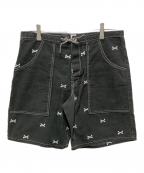 BIRDWELL×WTAPSバードウェル×ダブルタップス）の古着「ハーフパンツ」｜ブラック