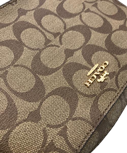 COACH（コーチ）COACH (コーチ) シグネチャーショルダーバッグ ブラウンの古着・服飾アイテム