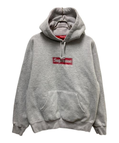 SUPREME（シュプリーム）Supreme (シュプリーム) inside out box logo hooded sweatshirt グレー サイズ:Mの古着・服飾アイテム