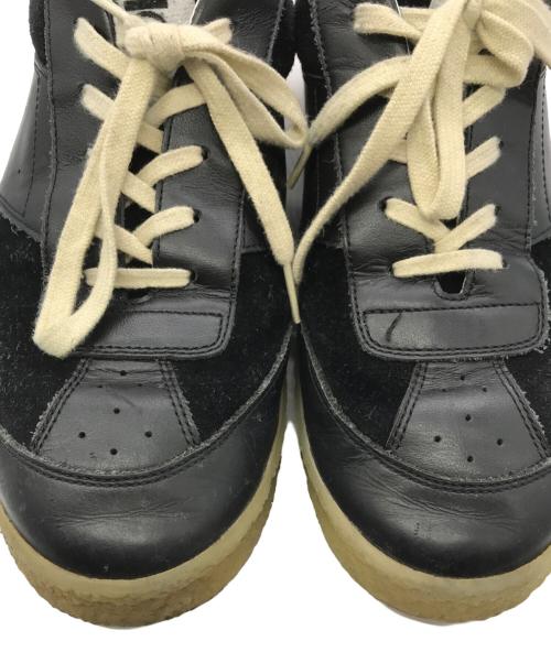MM6 Maison Margiela（エムエムシックスメゾンマルジェラ）MM6 Maison Margiela (エムエムシックスメゾンマルジェラ) ジャーマントレーナースニーカー ブラック サイズ:41の古着・服飾アイテム