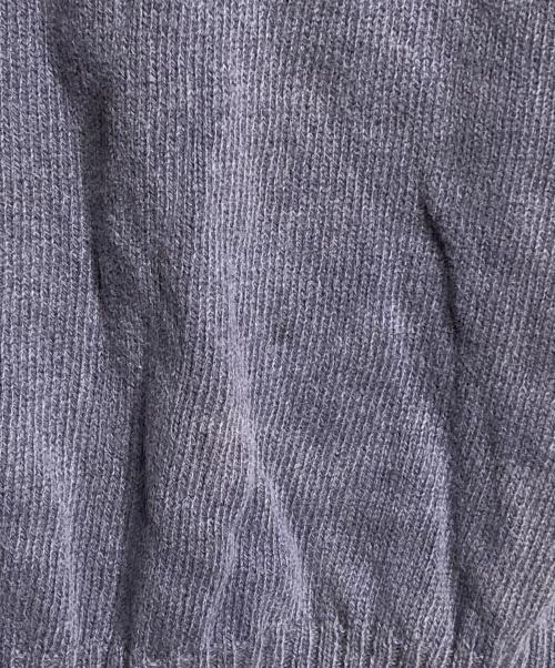 MARTIN MARGIELA（マルタン・マルジェラ）Martin Margiela (マルタン・マルジェラ) コットンリネンVネックニット/Cotton-linen V-neck sweater や Cotton-linen V-neck knit top  ネイビー サイズ:Mの古着・服飾アイテム