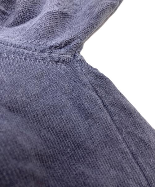 MARTIN MARGIELA（マルタン・マルジェラ）Martin Margiela (マルタン・マルジェラ) コットンリネンVネックニット/Cotton-linen V-neck sweater や Cotton-linen V-neck knit top  ネイビー サイズ:Mの古着・服飾アイテム