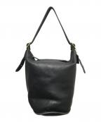 COACHコーチ）の古着「バケツショルダーバッグ」｜ブラック