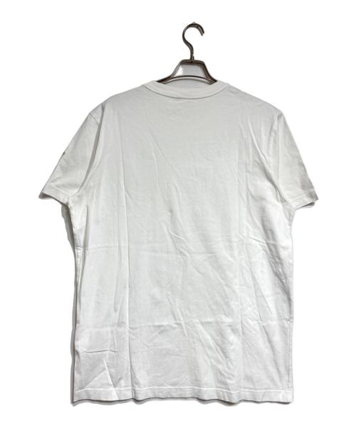 MONCLER（モンクレール）MONCLER (モンクレール) Logo SS T-SHIRT/ロゴSSTシャツ ホワイト サイズ:XXLの古着・服飾アイテム
