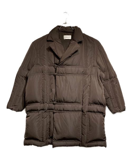 CORNERSTONE（コーナーストーン）CORNERSTONE (コーナーストーン) DOWNCOAT/ダウンコート ブラウン サイズ:44の古着・服飾アイテム