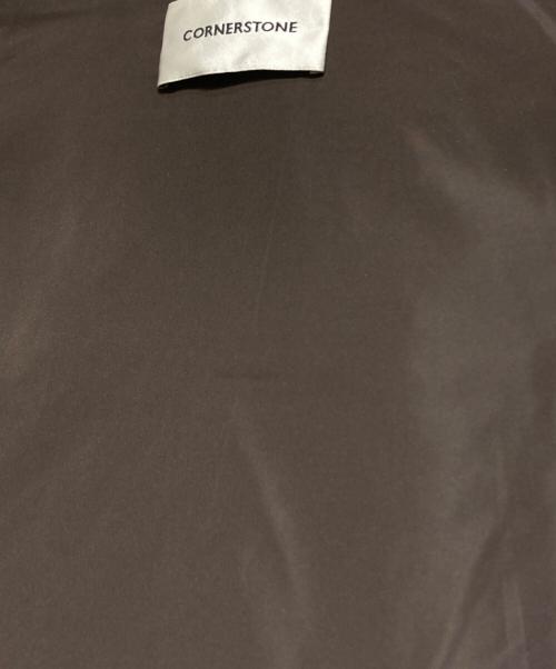 CORNERSTONE（コーナーストーン）CORNERSTONE (コーナーストーン) DOWNCOAT/ダウンコート ブラウン サイズ:44の古着・服飾アイテム