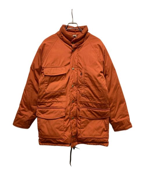 Eddie Bauer（エディーバウアー）Eddie Bauer (エディーバウアー) 80sグースダウンジャケット オレンジ サイズ:不明の古着・服飾アイテム
