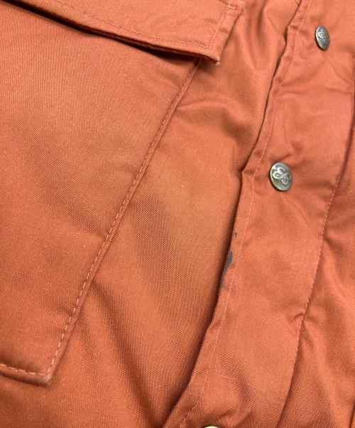 Eddie Bauer（エディーバウアー）Eddie Bauer (エディーバウアー) 80sグースダウンジャケット オレンジ サイズ:不明の古着・服飾アイテム