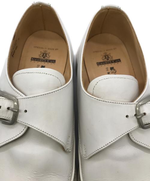 GEORGE COX（ジョージコックス）GEORGE COX (ジョージコックス) STRUMMER MONK 4200 ホワイト サイズ:9の古着・服飾アイテム