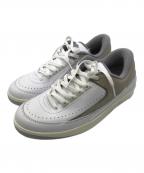 NIKEナイキ）の古着「Air Jordan 2 Retro Low "Python"」｜ホワイト×グレー
