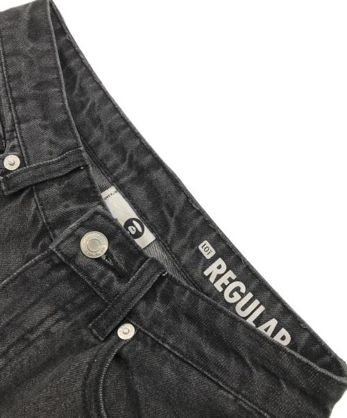 Aape BY A BATHING APE（エーエイプ バイ アベイシングエイプ）AAPE BY A BATHING APE (エーエイプ バイ アベイシングエイプ) AAPE DENIM PANTS ブラック サイズ:XXSの古着・服飾アイテム