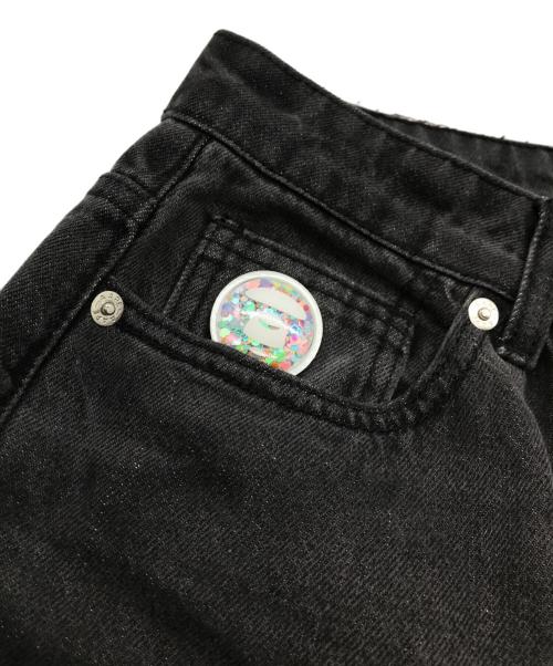 Aape BY A BATHING APE（エーエイプ バイ アベイシングエイプ）AAPE BY A BATHING APE (エーエイプ バイ アベイシングエイプ) AAPE DENIM PANTS ブラック サイズ:XXSの古着・服飾アイテム