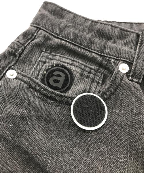 Aape BY A BATHING APE（エーエイプ バイ アベイシングエイプ）AAPE BY A BATHING APE (エーエイプ バイ アベイシングエイプ) AAPE DENIM PANTS ブラック サイズ:XXSの古着・服飾アイテム