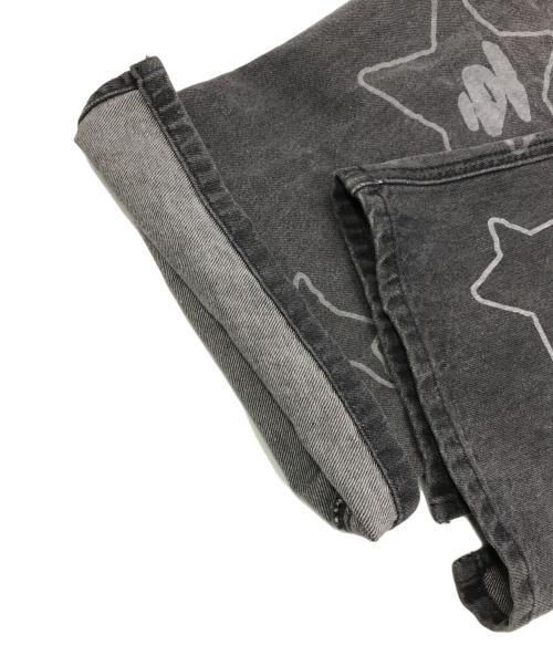 Aape BY A BATHING APE（エーエイプ バイ アベイシングエイプ）AAPE BY A BATHING APE (エーエイプ バイ アベイシングエイプ) AAPE DENIM PANTS ブラック サイズ:XXSの古着・服飾アイテム