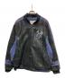 GENUINE MERCHANDISE（ジェニュイン マーチャンダイズ）の古着「90Sレザースタジャン」｜ネイビー