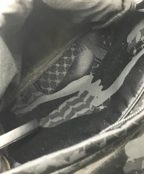 NEIL BARRETT（ニールバレット）NEIL BARRETT (ニールバレット) カモフラージュリュック ブラックの古着・服飾アイテム