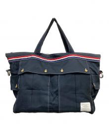 Thom Browne（トムブラウン）の古着「2WAYビックトートバッグ」｜ネイビー