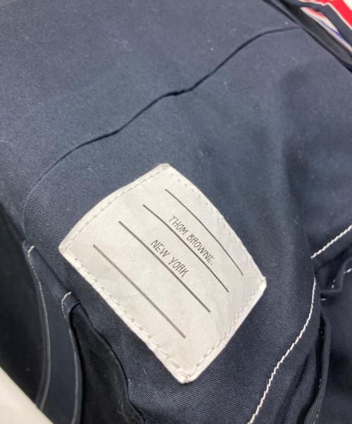 Thom Browne（トムブラウン）Thom Browne (トムブラウン) 2WAYビックトートバッグ ネイビーの古着・服飾アイテム