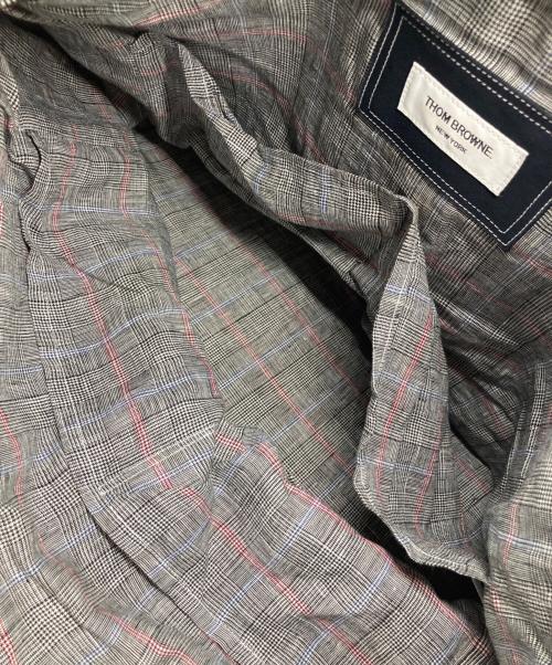 Thom Browne（トムブラウン）Thom Browne (トムブラウン) 2WAYビックトートバッグ ネイビーの古着・服飾アイテム