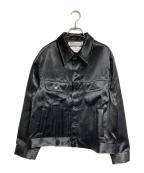 DAIRIKUダイリク）の古着「Satin Jacket/サテンジャケット」｜ブラック