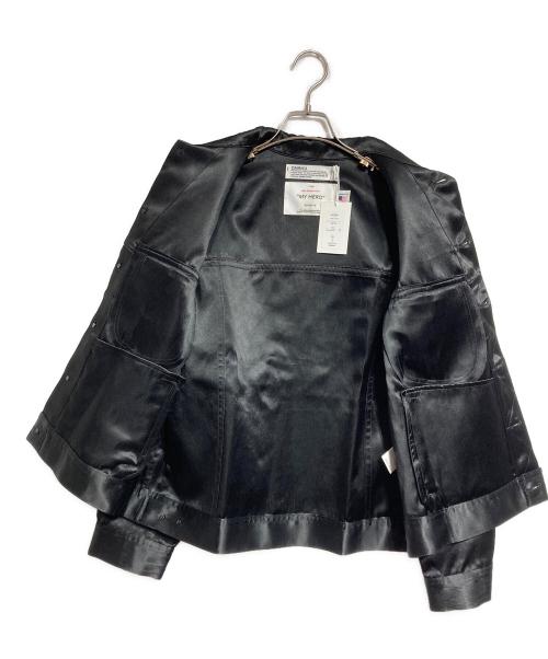 DAIRIKU（ダイリク）DAIRIKU (ダイリク) Satin Jacket/サテンジャケット ブラック サイズ:Ｓの古着・服飾アイテム