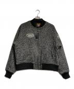 VANSON×417 by EDIFICEバンソン×417 バイ エディフィス）の古着「TWEED TEAM ジャケット/ツイードチーム」｜グレー