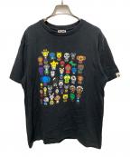 A BATHING APEアベイシングエイプ）の古着「A TO Z TEE」｜ブラック
