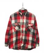 Grantsグランツ）の古着「60s-70s ヘビーネルシャツ」｜レッド