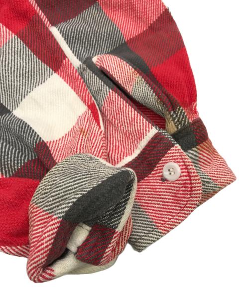 Grants（グランツ）Grants (グランツ) 60s-70s ヘビーネルシャツ レッド サイズ:Mの古着・服飾アイテム