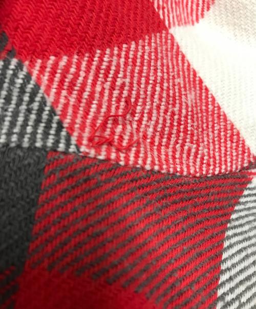 Grants（グランツ）Grants (グランツ) 60s-70s ヘビーネルシャツ レッド サイズ:Mの古着・服飾アイテム