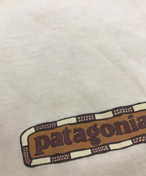 Patagonia（パタゴニア）Patagonia (パタゴニア) 90s  両面プリントtee ホワイト サイズ:Ｍの古着・服飾アイテム