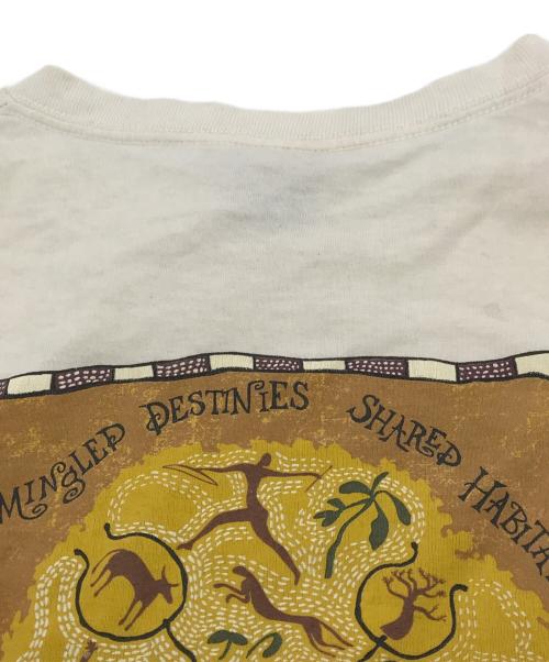 Patagonia（パタゴニア）Patagonia (パタゴニア) 90s  両面プリントtee ホワイト サイズ:Ｍの古着・服飾アイテム