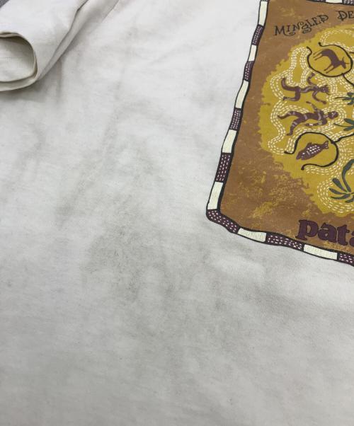 Patagonia（パタゴニア）Patagonia (パタゴニア) 90s  両面プリントtee ホワイト サイズ:Ｍの古着・服飾アイテム