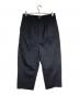 COMME des GARCONS HOMME（コムデギャルソン オム）の古着「ウールトロピカルワイドスラックス/Wool Tropical Wide Slacks」｜ブラック