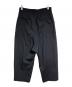 COMME des GARCONS HOMME (コムデギャルソン オム) ウールトロピカルワイドスラックス/Wool Tropical Wide Slacks ブラック サイズ:ＸＳ：20000円