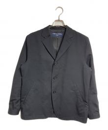 COMME des GARCONS HOMME（コムデギャルソン オム）の古着「ウールトロピカル3Bジャケット/Wool Tropical 3B Jacket」｜ブラック