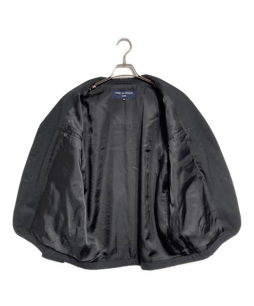 COMME des GARCONS HOMME（コムデギャルソン オム）COMME des GARCONS HOMME (コムデギャルソン オム) ウールトロピカル3Bジャケット/Wool Tropical 3B Jacket ブラック サイズ:ＸＳの古着・服飾アイテム