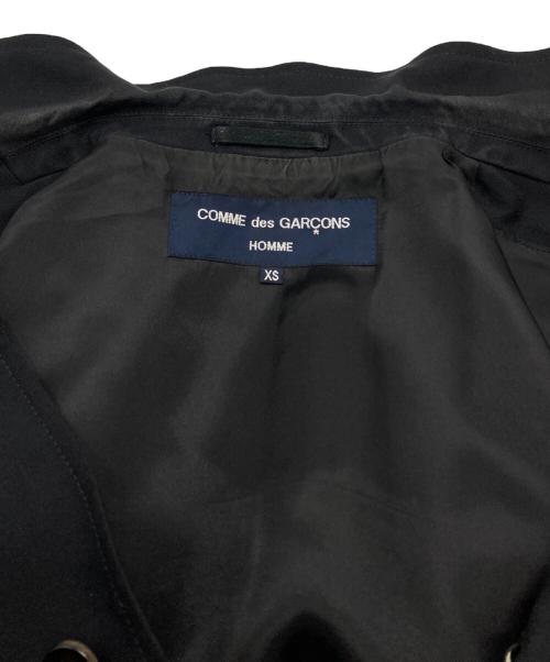 COMME des GARCONS HOMME（コムデギャルソン オム）COMME des GARCONS HOMME (コムデギャルソン オム) ウールトロピカル3Bジャケット/Wool Tropical 3B Jacket ブラック サイズ:ＸＳの古着・服飾アイテム