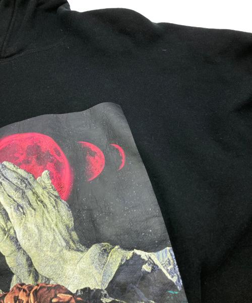 TENDER PERSON（テンダ―パーソン）TENDER PERSON (テンダ―パーソン) プリントプルオーバーパーカー ブラック サイズ:4の古着・服飾アイテム