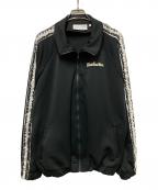 el conductorhコンダクター）の古着「FRILL SIDE LINE TRACK TOP」｜ブラック