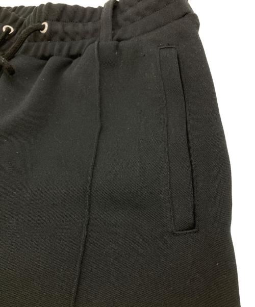 el conductorh（コンダクター）el conductorh (コンダクター) Frill Side Line Jersey Trousers ブラック サイズ:4の古着・服飾アイテム