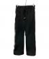 el conductorh（コンダクター）の古着「Frill Side Line Jersey Trousers」｜ブラック