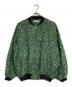 Henrik Vibskov（ヘンリック ヴィブスコフ）の古着「ジャガードボンバージャケット/Jacquard bomber jacket」｜グリーン