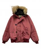 GOLDEN FLEECEゴールデン フリース）の古着「N-2Bジャケット」｜ボルドー